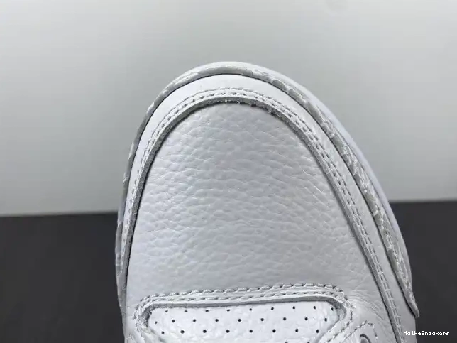 MaikeSneakers PS Retro 3 Jordan Air 'Triple White' 429487-111 0505